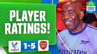 Robbie's Player Ratings! | Crystal Palace 1-5 Arsenal | AFTV Sierra Leone Tour