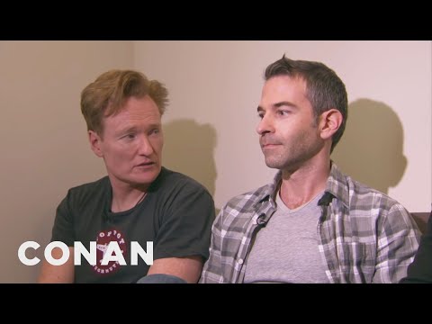 Conan Forces Jordan Schlansky To Clean His Filthy Office Conan Forces Jordan Schlansky To Clean His Filthy Office