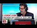 Laurent Gerra : Rachida Dati harcèle Jack Lang, la suite !