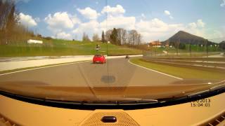 Porsche 911 Carrera S: Salzburgring, zk-racing, 21.04.2013, Gruppe 1, Turn 4