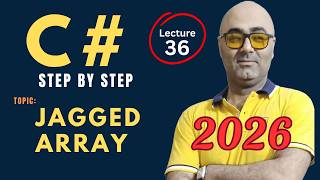 C# Jagged array – Beginner Friendly Tutorial – Csharp programming 2026