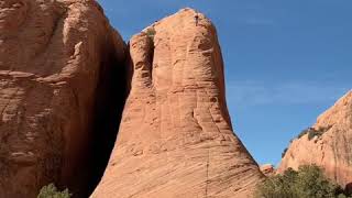 Brett Tippie (POV) and Richie Schley ride a steep, exposed MTB line!!