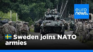 Sweden joins NATO’s exercises as full member for the first time | euronews 🇬🇧