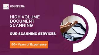 Transform Your Paper Records with Consentia's Digitization Services