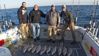 🔴 LIVE - Fantastic Lake Trout Fishing, Coho Run Up Next! | Lake Michigan Fishing Report 10/12/24