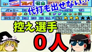 【パワプロ6シナリオ ヤクルトスワローズ編】残り野手が誰もいないんだが！？『勝利の女神我に微笑む』【ゆっくり実況】