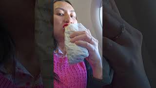 BREAKFAST ON FLIGHT #minivlog #georgia #tbilisi #food #solotravel #shorts