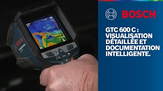 Bosch GTC 600 C Professional : visualisation détaillée et documentation intelligente