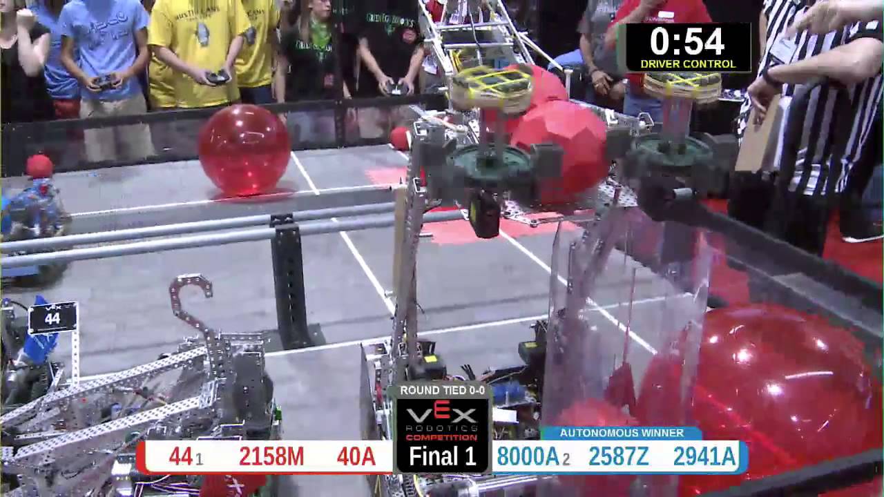 Vex Robotics Toss Up World Championship Math Division Final 1 - YouTube