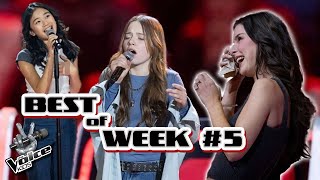 The BEST performances of Blind Auditions Week #5 | The Voice Kids 2024
