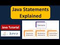 Java Statements Explained | Java Tutorial