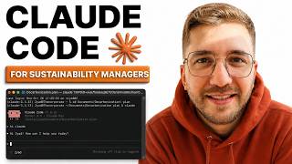 Claude Code for Sustainability Professionals (Actual Project)