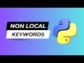 How to Use the Nonlocal Keyword in Python? | Python Tutorial 🐍✨