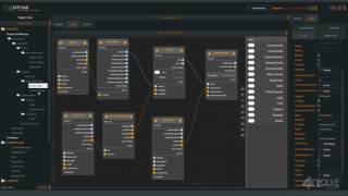 Visual programming with nodes – example #2 – simple UI interactions - FlexMARK Editor