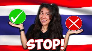 10 Things NOT to Do in THAILAND! 🇹🇭