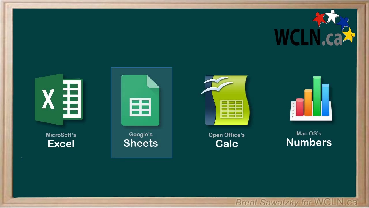 Wcln Math Spreadsheets Formulas Youtube