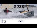 Highlights from Day 1 of the 2023 Open Finn Europeans