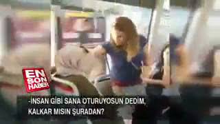 Metrobüste Koltuk Kavgası