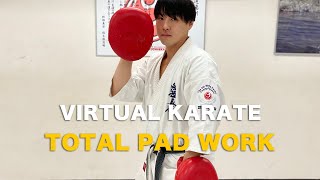 【新極真会】ヴァーチャル空手 総合ミット打ち VIRTUAL KARATE TOTAL PAD WORK    SHINKYOKUSHINKAI