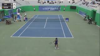 (Q)Jiang Xinyu v Wong Hong Yi Cody - W25 Incheon (incomplete)