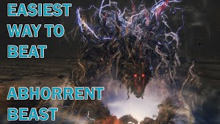 Bloodborne - Abhorrent Beast - Ailing Loren Chalice - EASY WIN / STRATEGY