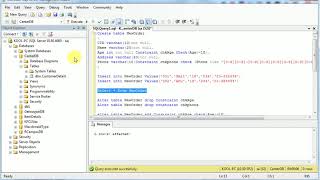 check constraint in sql | SQL Server Tutorials | SQL tutorial for beginners