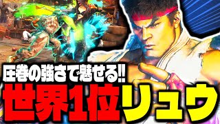 【SF6】世界1位リュウが圧巻の強さで魅せる！！「Paladin:リュウ」【スト6】