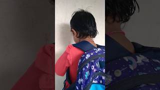 കുഞ്ഞാവ ആദ്യമായി സ്കൂളിലേക്ക് | my younger daughter first day to school #shorts #shortsvideo