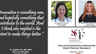 Amplifying Scientific Innovation with Dr. Sophia Yen, CEO & Co-Founder, Pandia Health