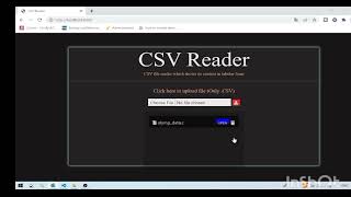 CSV Reader using Node JS | CSV Reader Using Express As A Server | CSV Reader Node JS Project