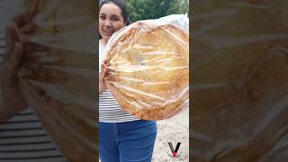 Ya viste el tamaño de estos BUÑUELOS #gastronomia #buñuelos