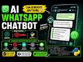 This AI WhatsApp Chatbot Can Generate Text 🤯 | OpenAI + Twilio + Python #AI Part-1