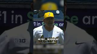 Whole team goes wild over interference call, a breakdown #baseball #college #sports #umpire #rules