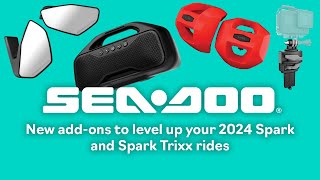 A new wave of 2024 Sea-Doo Spark and Spark Trixx accessories