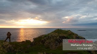 Mehamn midnight sun 2017