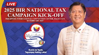 BIR National Tax Campaign Kick-off 2025