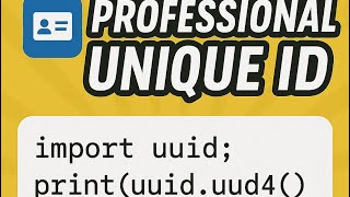 Generate unique IDs in Python Instantly 👩💻