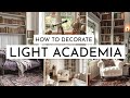 HOW TO DECORATE LIGHT ACADEMIA! The Sunny side of Dark Academia🌞