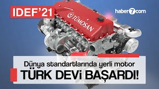 Büyük heyecan, üretimi tamamlandı! Türk devinden 540 beygirlik yerli motor | Yerli ve Milli Silahlar