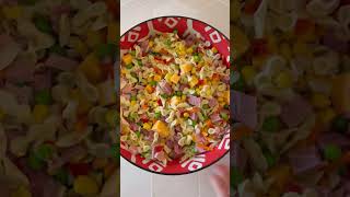 Ham Pasta Salad | Summer Salad Shortcut