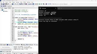 C 12: Incrementing a pointer - *pointer++ vs (*pointer)++