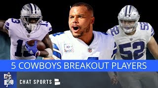 5 Breakout Players For The Dallas Cowboys in 2019