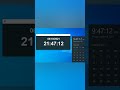 How to create clock #clock #programming #python