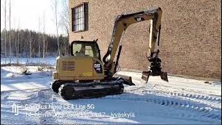 Myynnissä näppärä ja tehokas CAT 308ecr I Huutokaupat.com