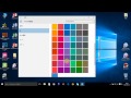 windows10 デスクトップの色を変更する方法