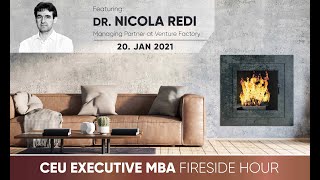 CEU Executive MBA Fireside Hour with Dr. Nicola Redi