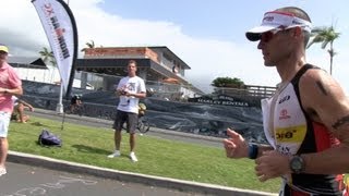 Watch Craig Alexander bike \u0026 run the hot corner at 2012 Ironman World Championships