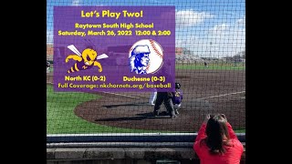 North Kansas City Boys Varsity Baseball - vs Duchesne 3/26/22