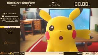 Pokemon Lets Go Pikachu - any% speedrun by Aspect - PAX AusSpeedruns 2021