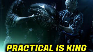 ALIEN: EARTH Xenomorph Revealed In Behind The Scenes Video! Practical FX!